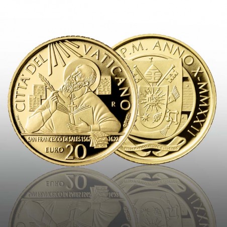 (10-11-2022) GOLD COMMEMORATIVE COIN 20 EURO - 2022