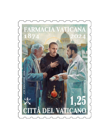 150th Anniversary of the Vatican Pharmacy - €1.25