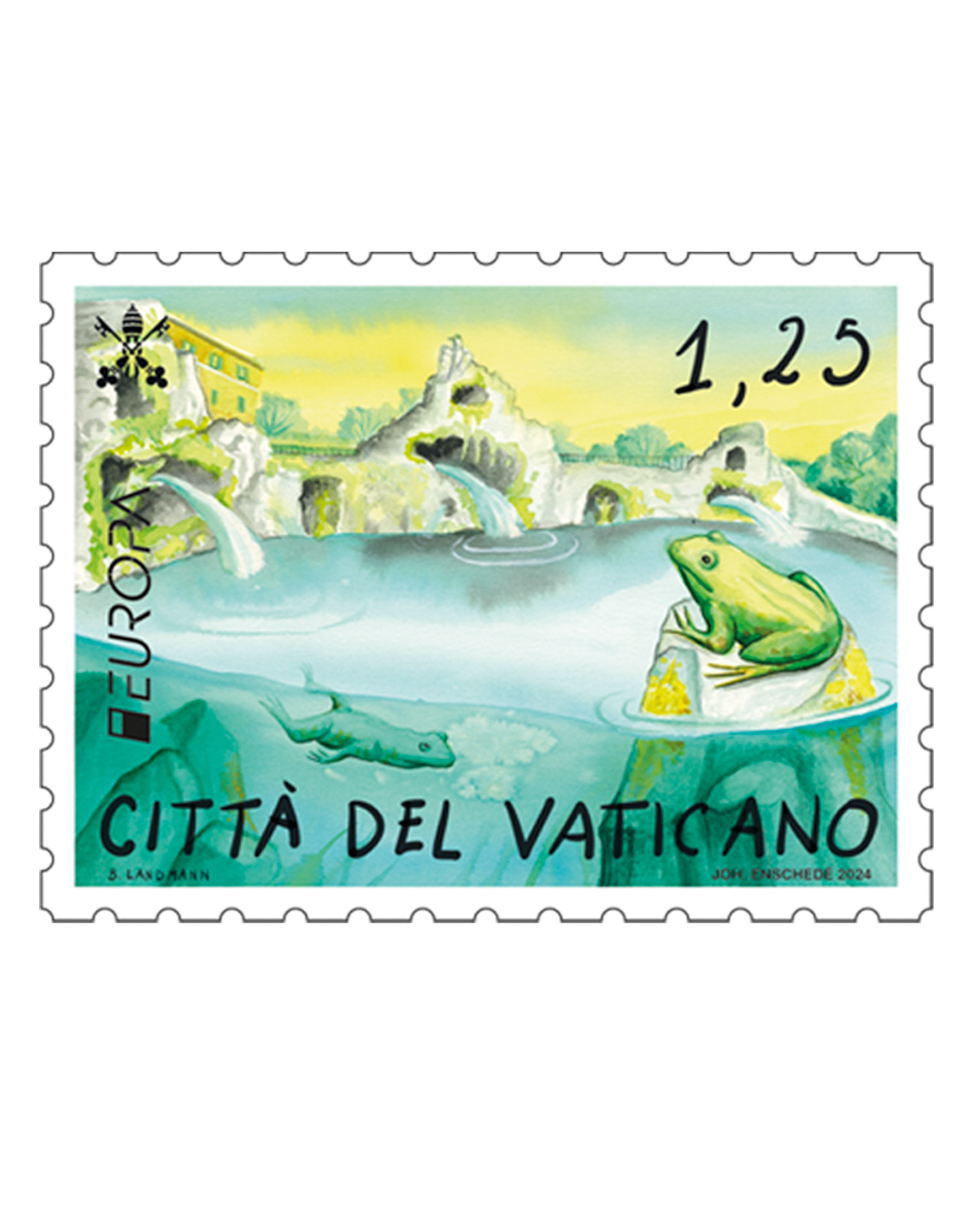 Europe 2024: Underwater Fauna and Flora - €1.25