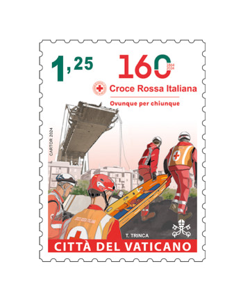 160th Anniversary of the Foundation of the Italian Red Cross