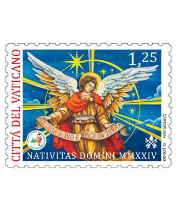 Santo Natale MMXXIV euro 1,25