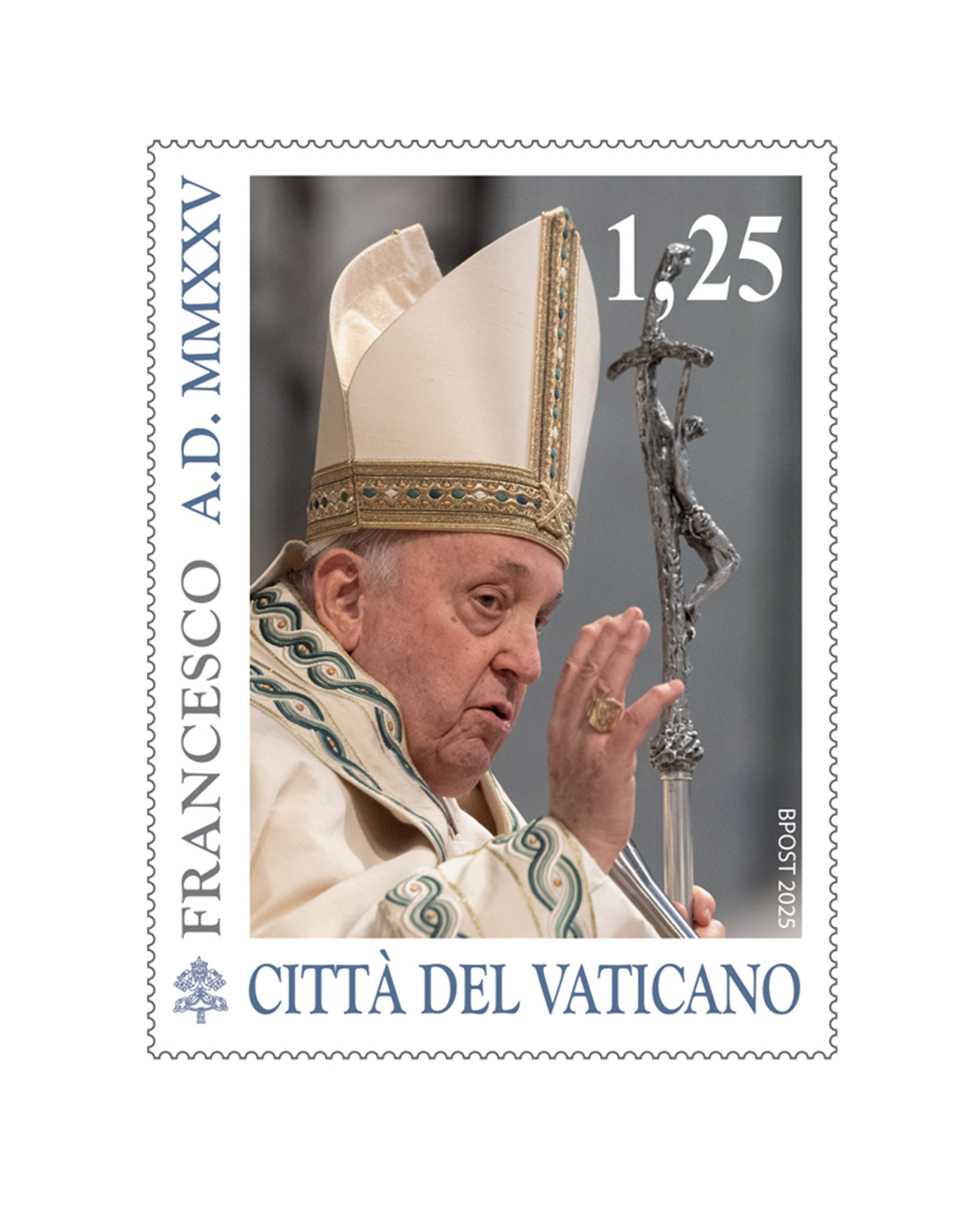 Pontificate of Pope Francis MMXXV - €1.25