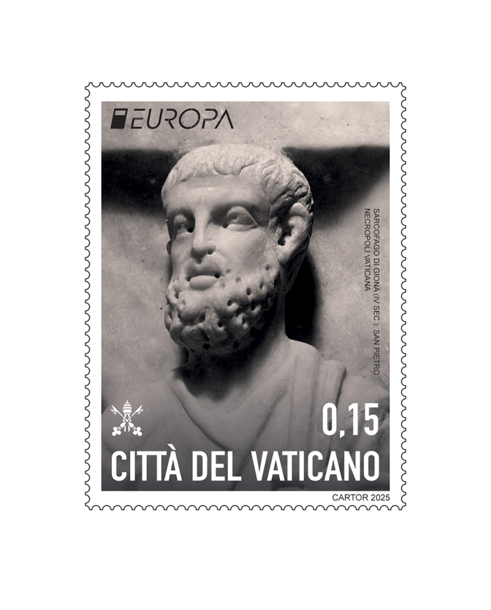 Europa 2025: scoperte archeologiche nazionali euro 0,15