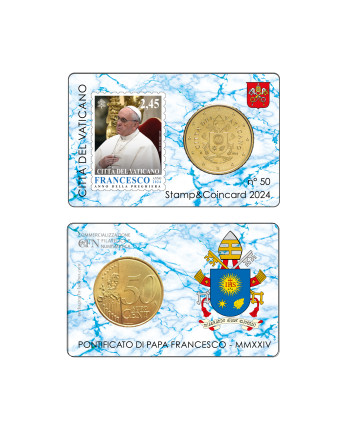 Stamp&Coin Card 2024 - € 2,45