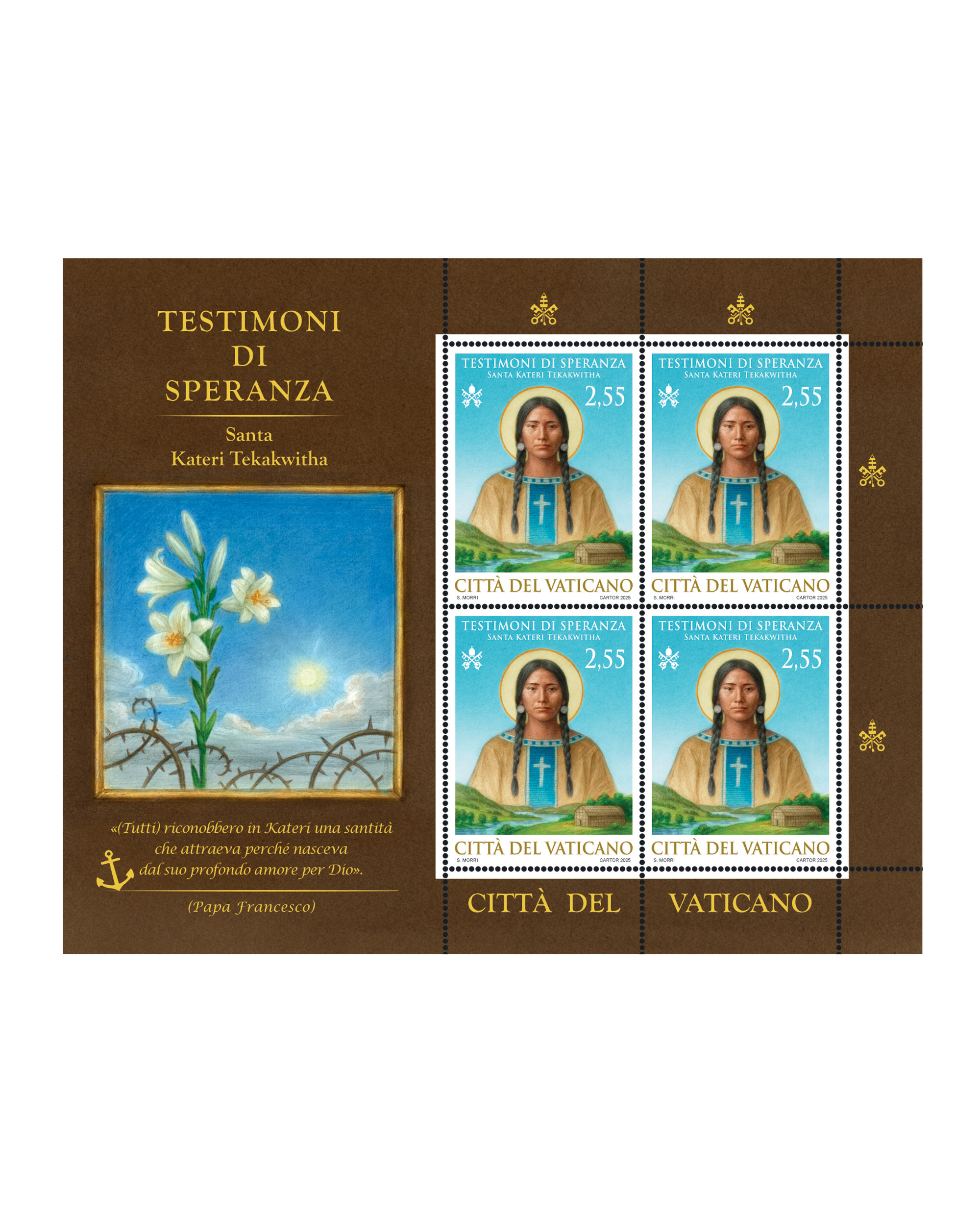 Testimoni di Speranza: Santa Kateri Tekakwitha