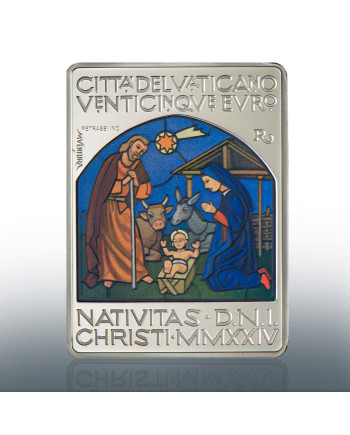 25 Euro silver coin Christmas 2024