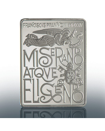 25 Euro argento colorata Santo Natale 2024 