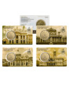 Coin Card 2025 50 eurocent Roman Papal Basilicas