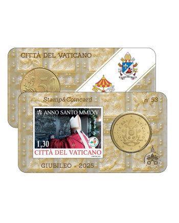 Series of Stamp&Coin Card 2025 Holy Year MMXXV
