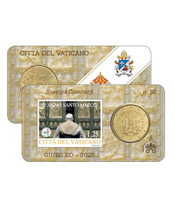 Stamp&Coin Card 2025 - € 1,25 