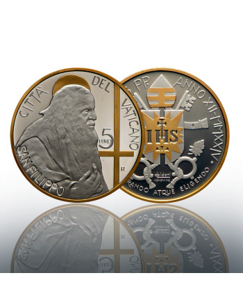5 euro AG/AU 2024 I dodici Apostoli: San Filippo