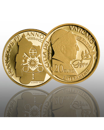 20 euro gold 2024 95th anniversary of the Lateran Treaty