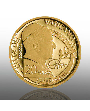 20 euro gold 2024 95th anniversary of the Lateran Treaty
