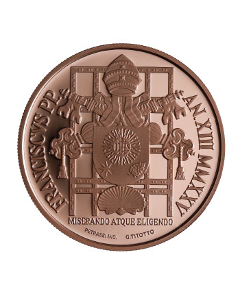 20 euro rame 2025 proof Arte e Fede: Il Buon Pastore 