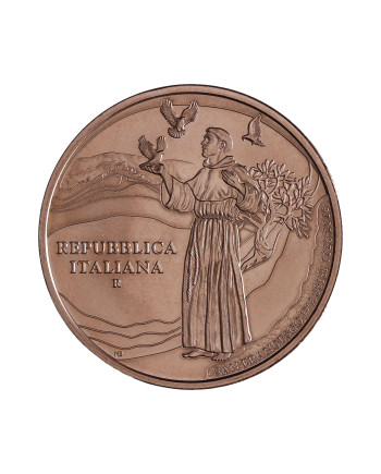 Triptych of copper coins 2026 “Canticle of the Creatures”