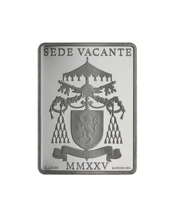 25 euro coloured silver coin 2025 proof Sedes Vacans MMXXV
