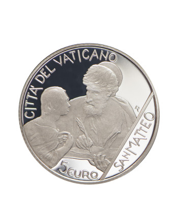 5 euro AG 2025 proof I dodici apostoli: San Matteo
