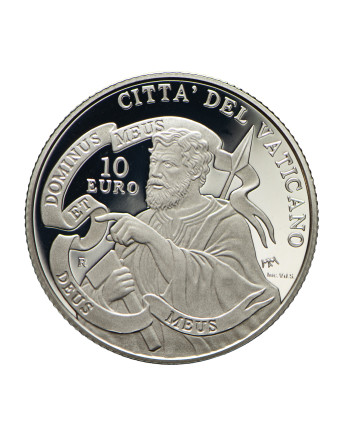 10 euro AG 2025 proof TheTwelve Apostles: St. Thomas
