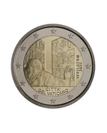 2 euro coin BU 2025 Holy Year MMXXV