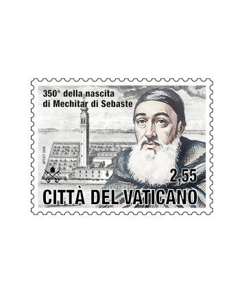 350th Birth of Mechitar of Sebaste - Vatican - € 2,55 